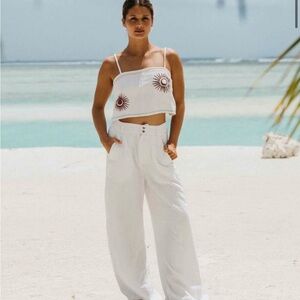 Billabong tailor made pants XS salt crystal